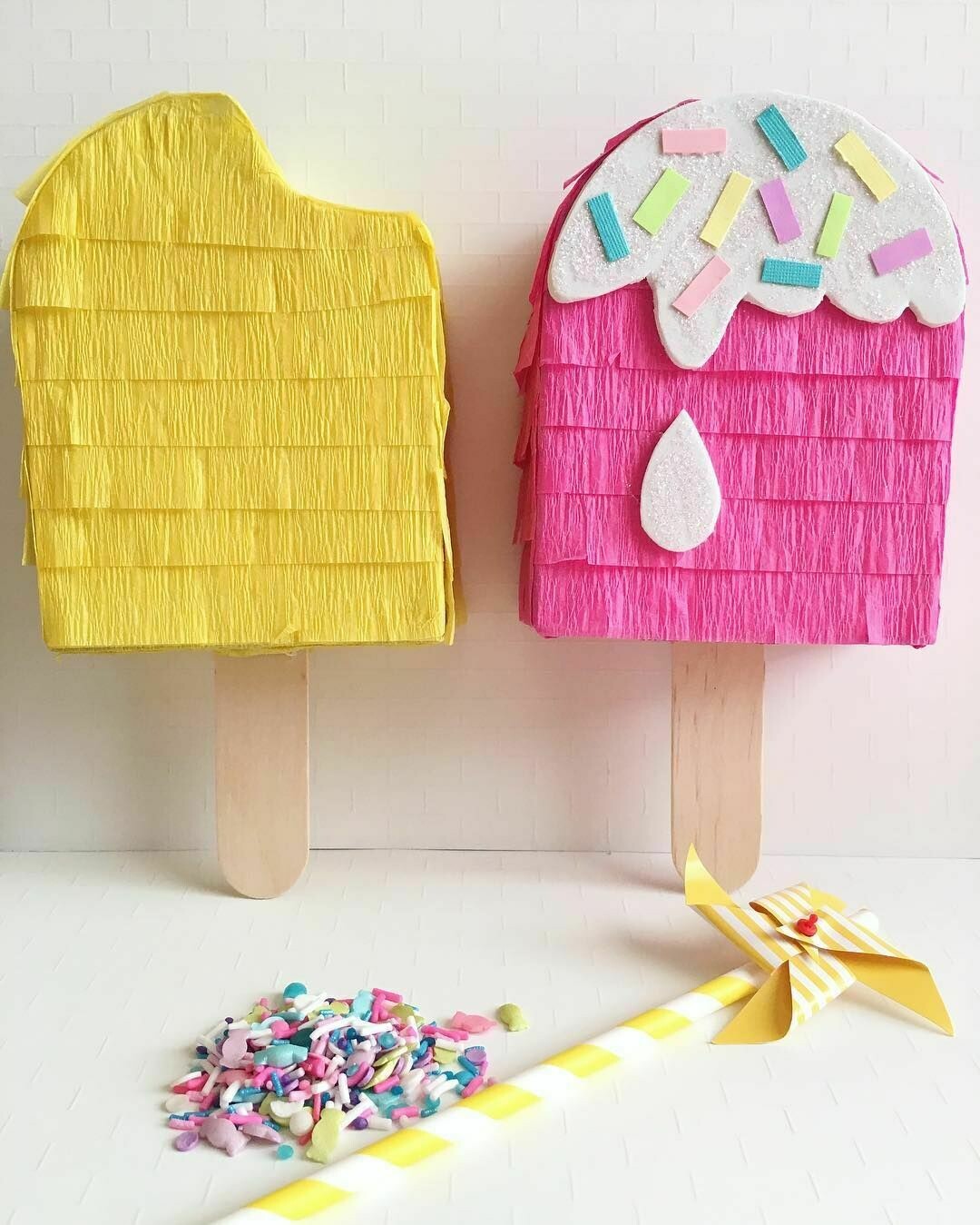 Piñatas de paletas de helados de 50cm