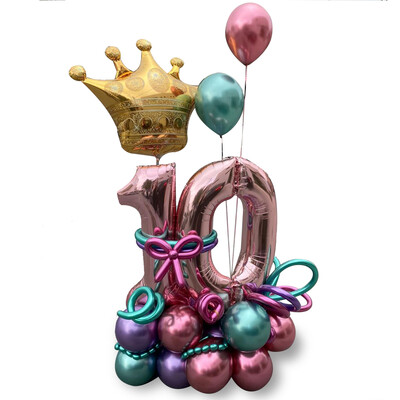 Bouquet con base de globos