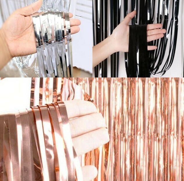 Cortinas metalizadas y mate