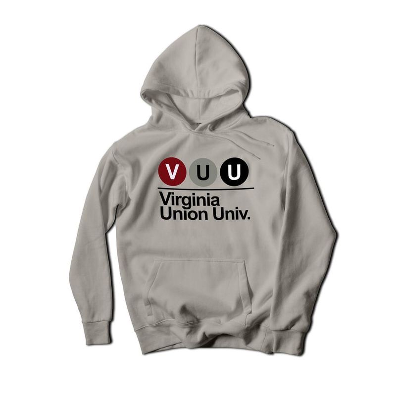 GREY SUBWAY SERIES HOODIE SIZE SMALL