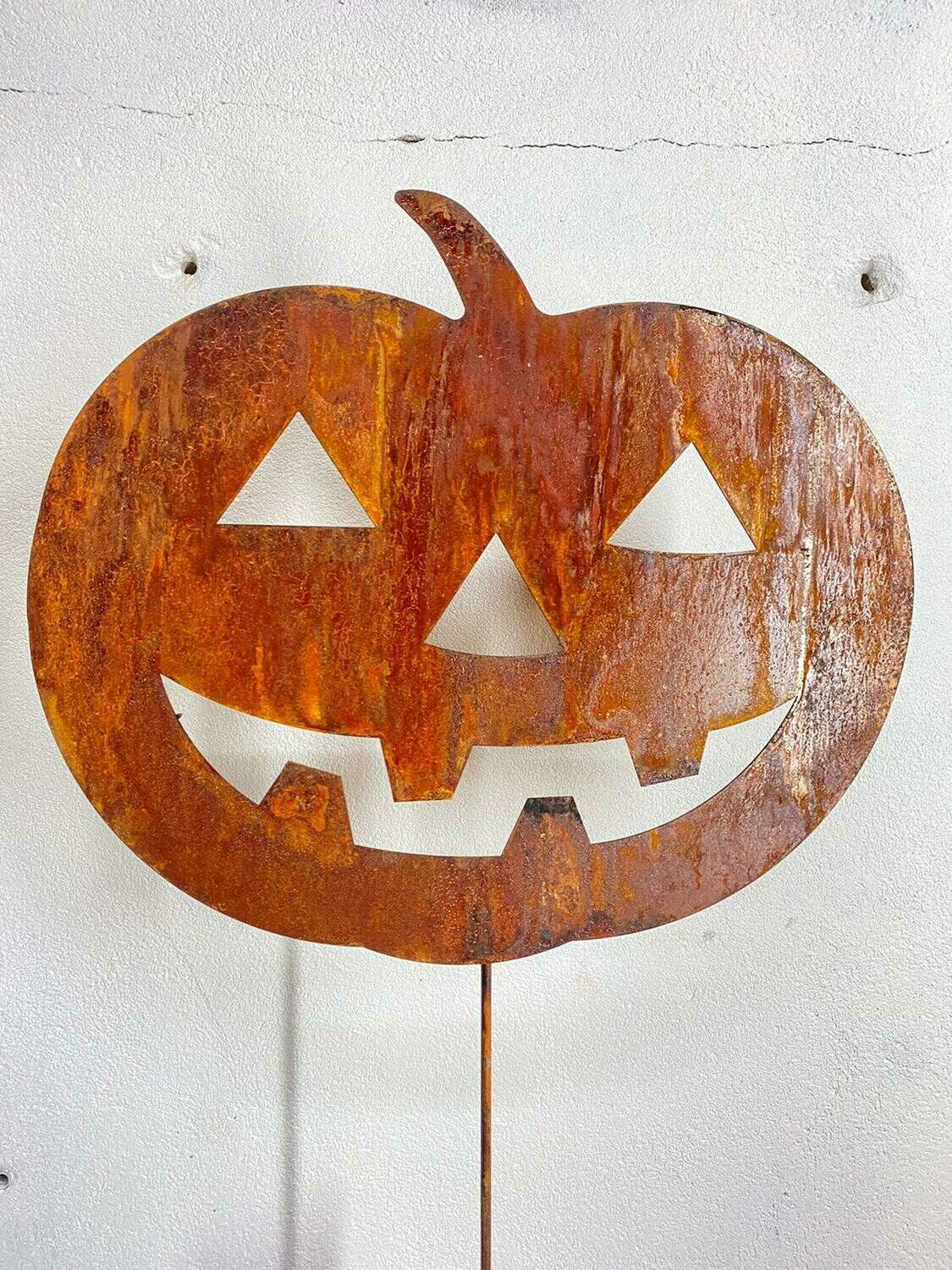 Halloween Kürbis Edelrost