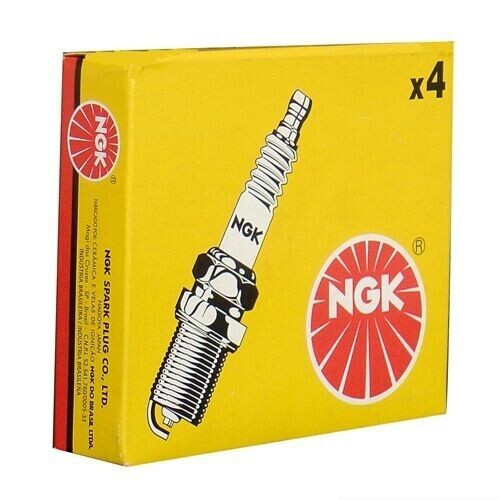 NGK BKR7E-11 Spark Plugs x4