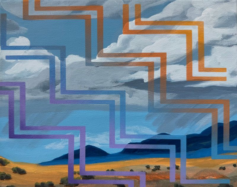 Adaw̃ungu, nichibui-ti nüü tongobi-bonogi-ti (In the evening, I hope the clouds have color) Adaw̃ungu, nichibui-ti nüü tongobi-bonogi-ti (In the evening, I hope the clouds have color)