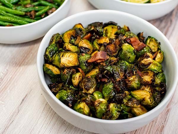 Maple-Glazed Brussels Sprouts - Holiday