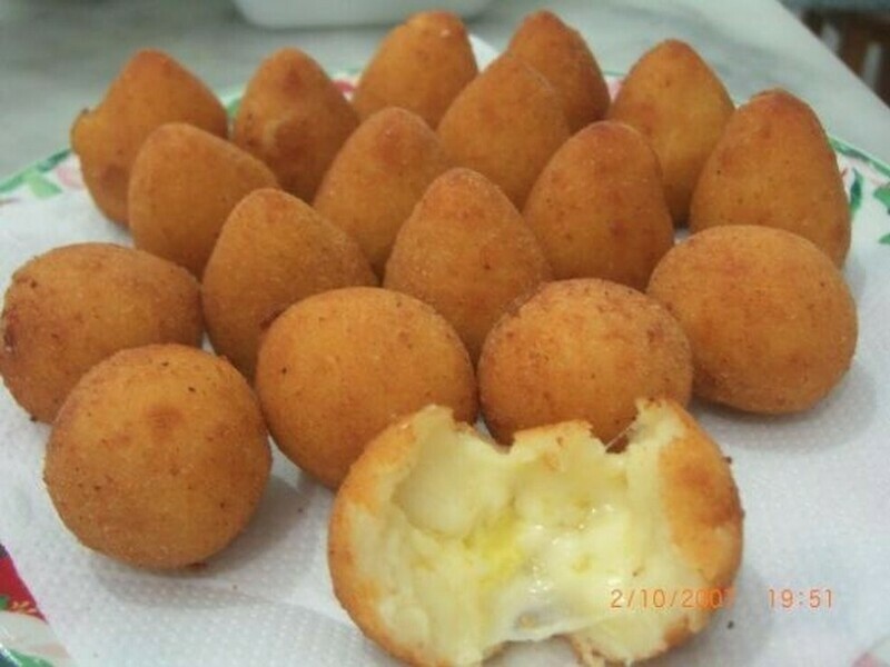 Coxinha de queijo