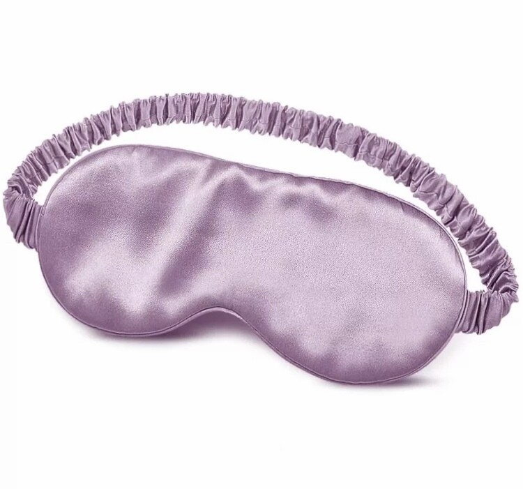 Lavender blush ​Luxury 100% Premium silk eye mask Gift Mother’s Day Wife Nan
