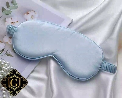 Baby Blue Premium silk sleep eye mask blindfold romantic valentine Christmas present UK
