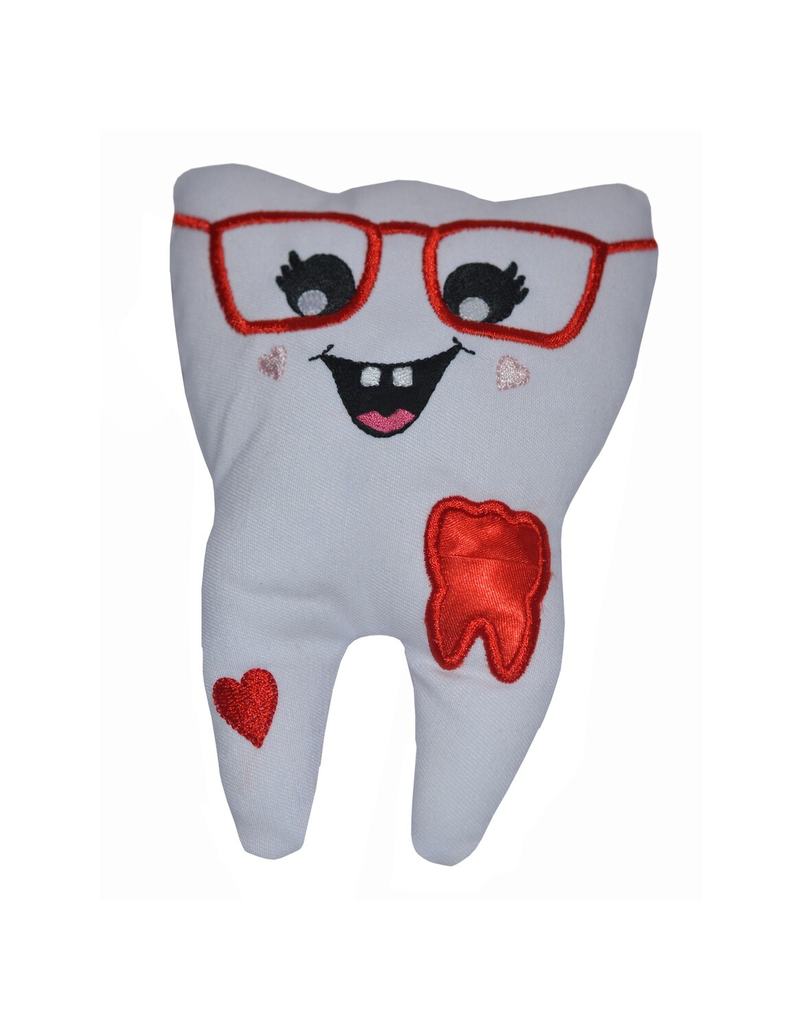Tooth fairy pillow & Glasses, custom name and colour gift for kids coin pocket custom made gift for kids girls, baby milk teeth loss comforter, Diva door hanging tooth pillow UK