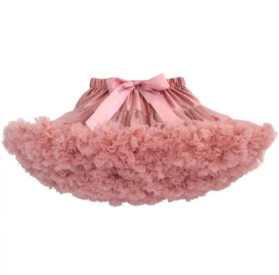 Pink Mauve fluffy Tutu luxury personalised birthday Christmas outfit gifts UK