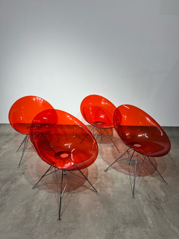Set quattro sedie Kartell