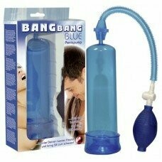 Bang Bang blue penis pump
