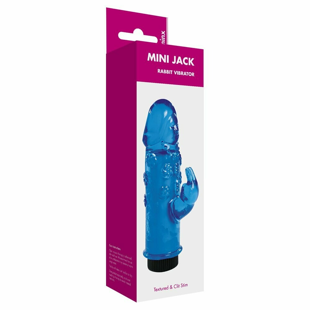 Minx Mini Rabbit Vibrator Blue OS