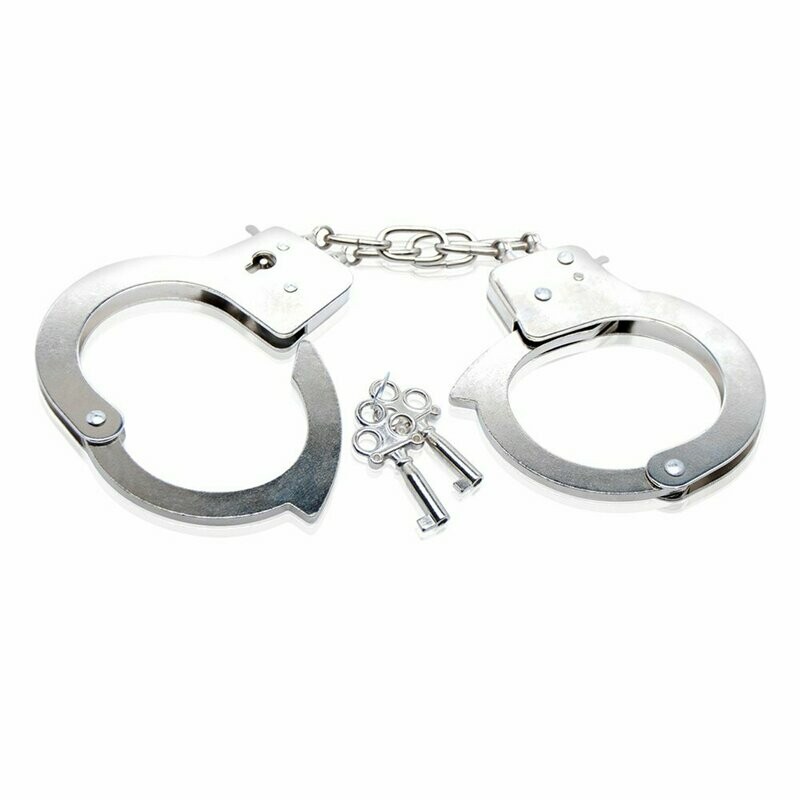 Metal hand cuffs