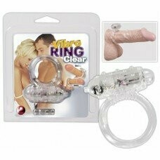 Clear cock ring