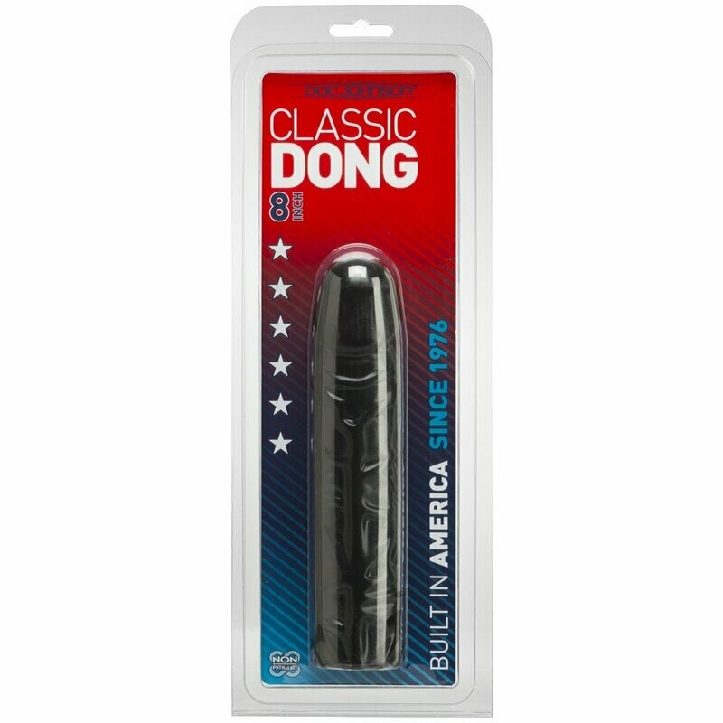 Doc Johnson Classic Dong Black 8in