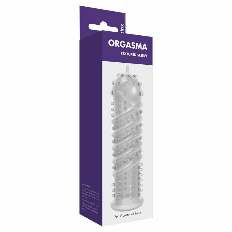Kinx Orgasma Sleeve Clear OS