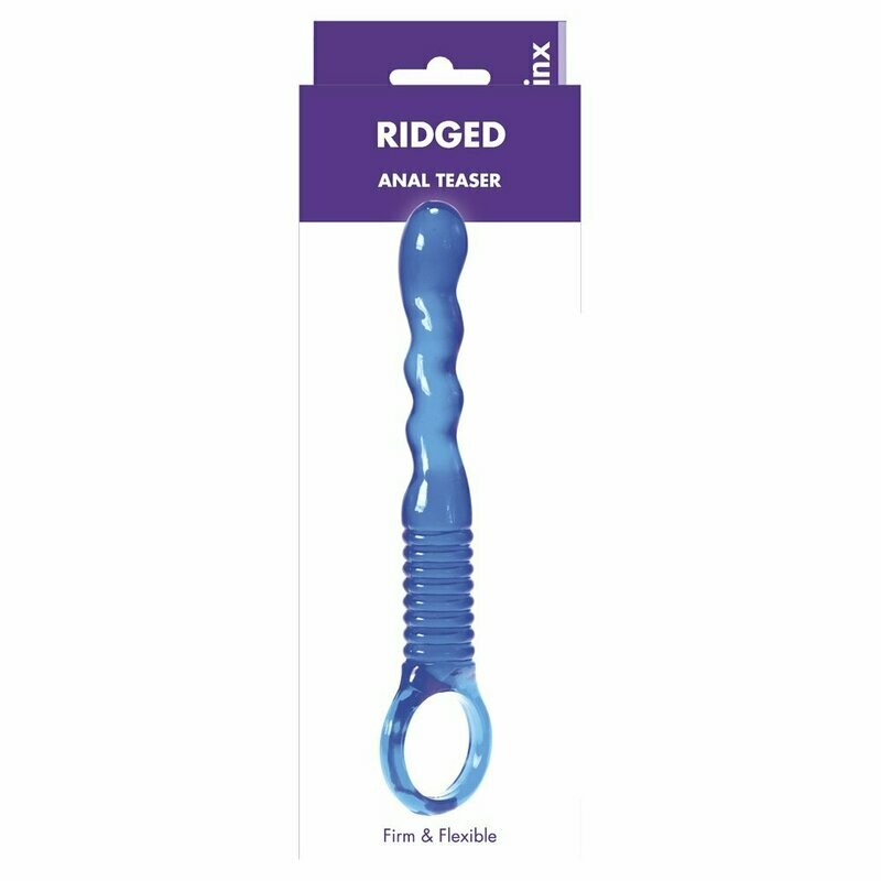 Kinx Ridged Anal Teaser Blue OS