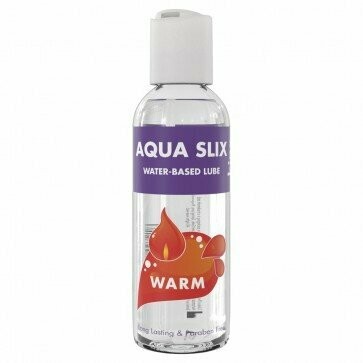 Kinx Aqua Slix Warming Water-Based Lubricant Transparent 100ml