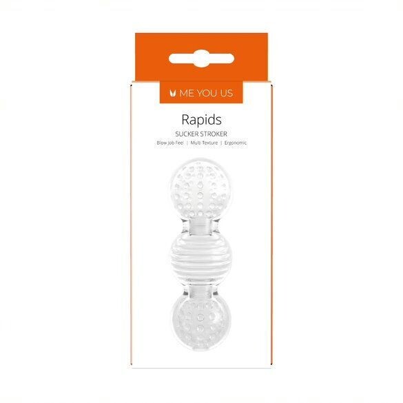 Me You Us Rapids Sucker Stroker Male Masturbator Transparent