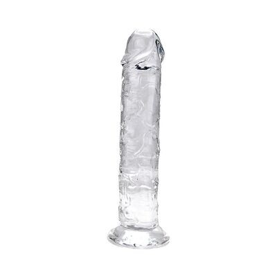 Loving Joy 7.5 Inch Suction Cup Dildo Clear
