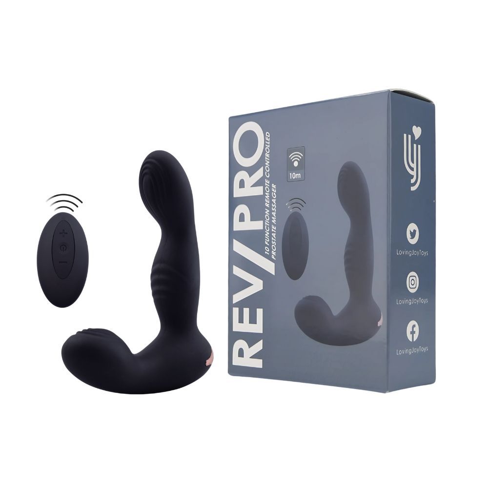 Rev-Pro Remote Controlled Silicone Prostate Massager