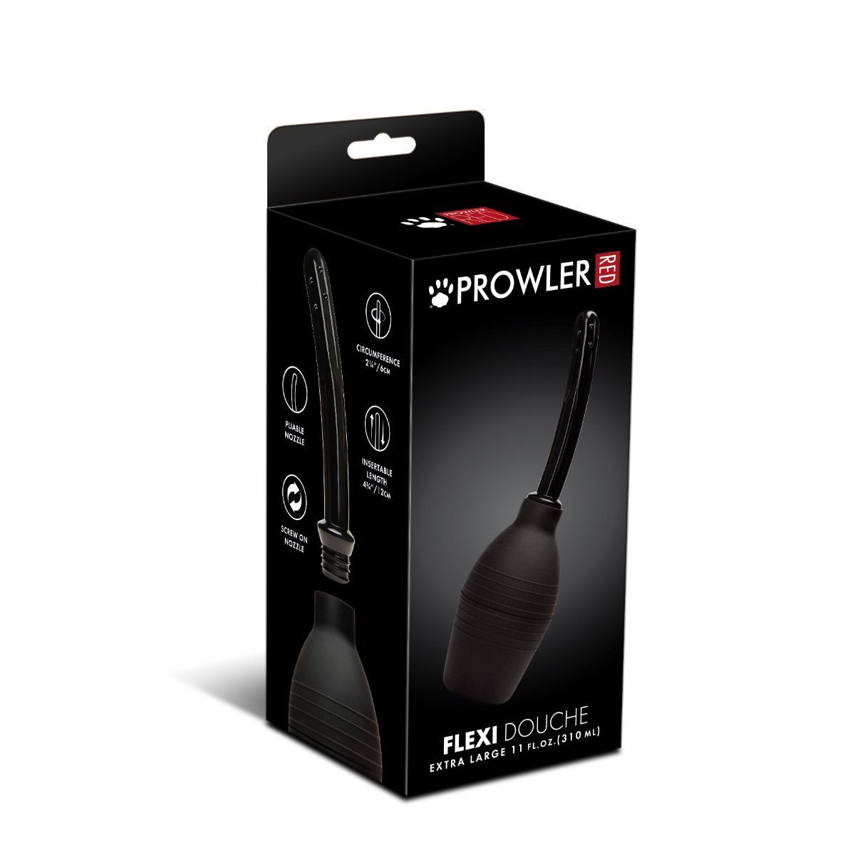 Prowler RED Flexi Douche Black 310ml