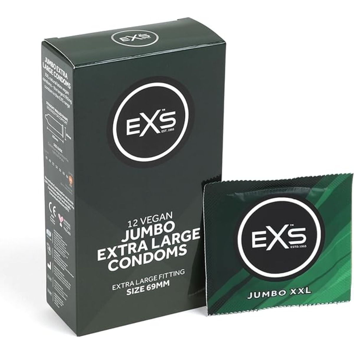 12 EXS Jumbo Condoms
