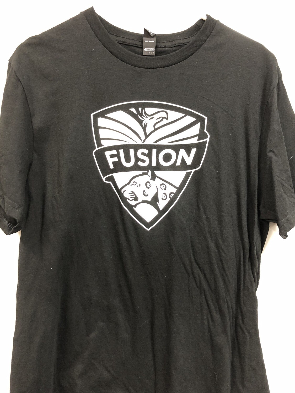 Fusion Short Sleeve T-shirt, Color: Black, Size: S