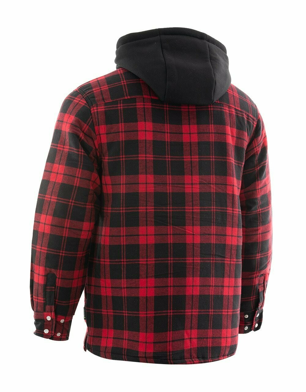 red flannel hoodie