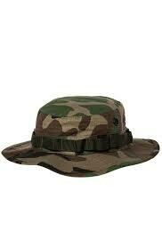 Boonie Hats - Woodland Camo   Rip Stop
