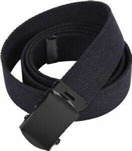 Web Belt -  Black/Black