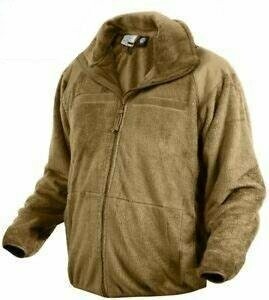 Fleece Tactical Jacket - Coyote