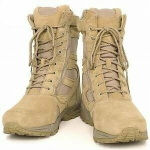Deployment Side Zipper Boot, 8 Deployment Side Zipper Boot, 8" - Desert Tan