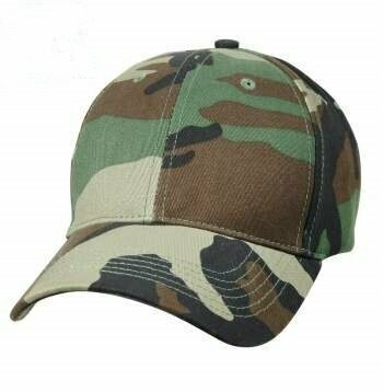 Ballcaps - a Woodland Camo