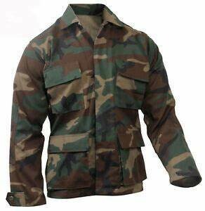 BDU Shirt - Woodland Youth