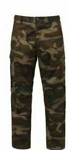 BDU Pants - Woodland Youth