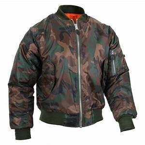 MA-1 Flight Jacket - Woodland Camo MA-1 Flight Jacket - Woodland Camo