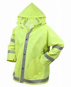 Rain Jacket - Safety Green