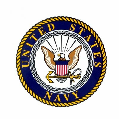 Navy Window Decal
