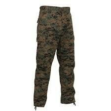 BDU Pants - Woodland Digital Camo