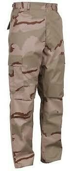 BDU Pants - Tri Desert Camo