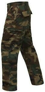 BDU Pants - Woodland Camo