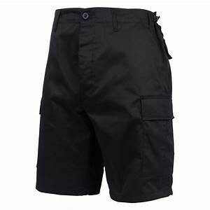 BDU Shorts - Solid Black