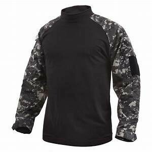 Combat Shirt - Subdued Urban Digi/Black Combat Shirt - Subdued Urban Digi/Black