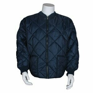 Quilted Utility Jacket - Navy Blue Quilted Utility Jacket - Navy Blue