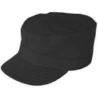 BDU Hats - Fitted Black