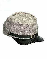 Civil War Kepi, Confederate Army, Grey