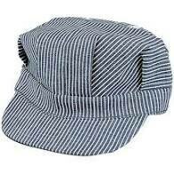 Engineer Cap, Hickory Stripe