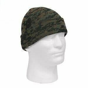 Deluxe Acrylic Knit Watch Cap - Woodland Digi