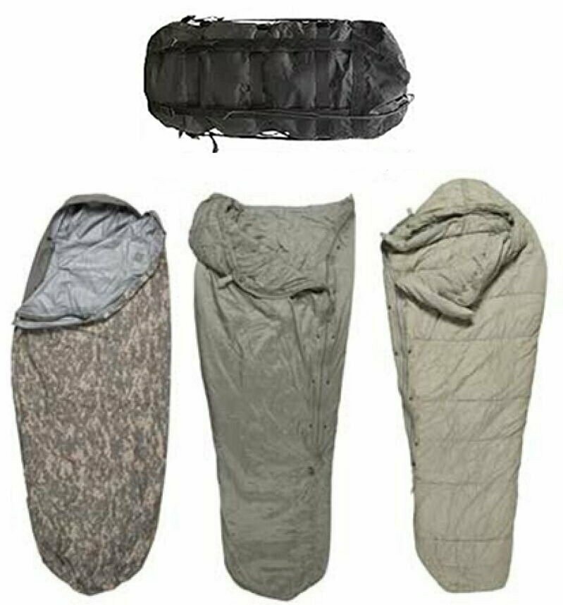 Sleeping Bag 4 Piece Modular Sleep System, USGI